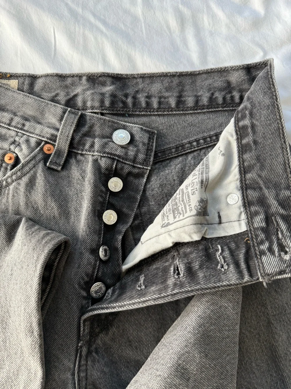 Levi's Women's Straight Leg Jeans - Washed Charcoal